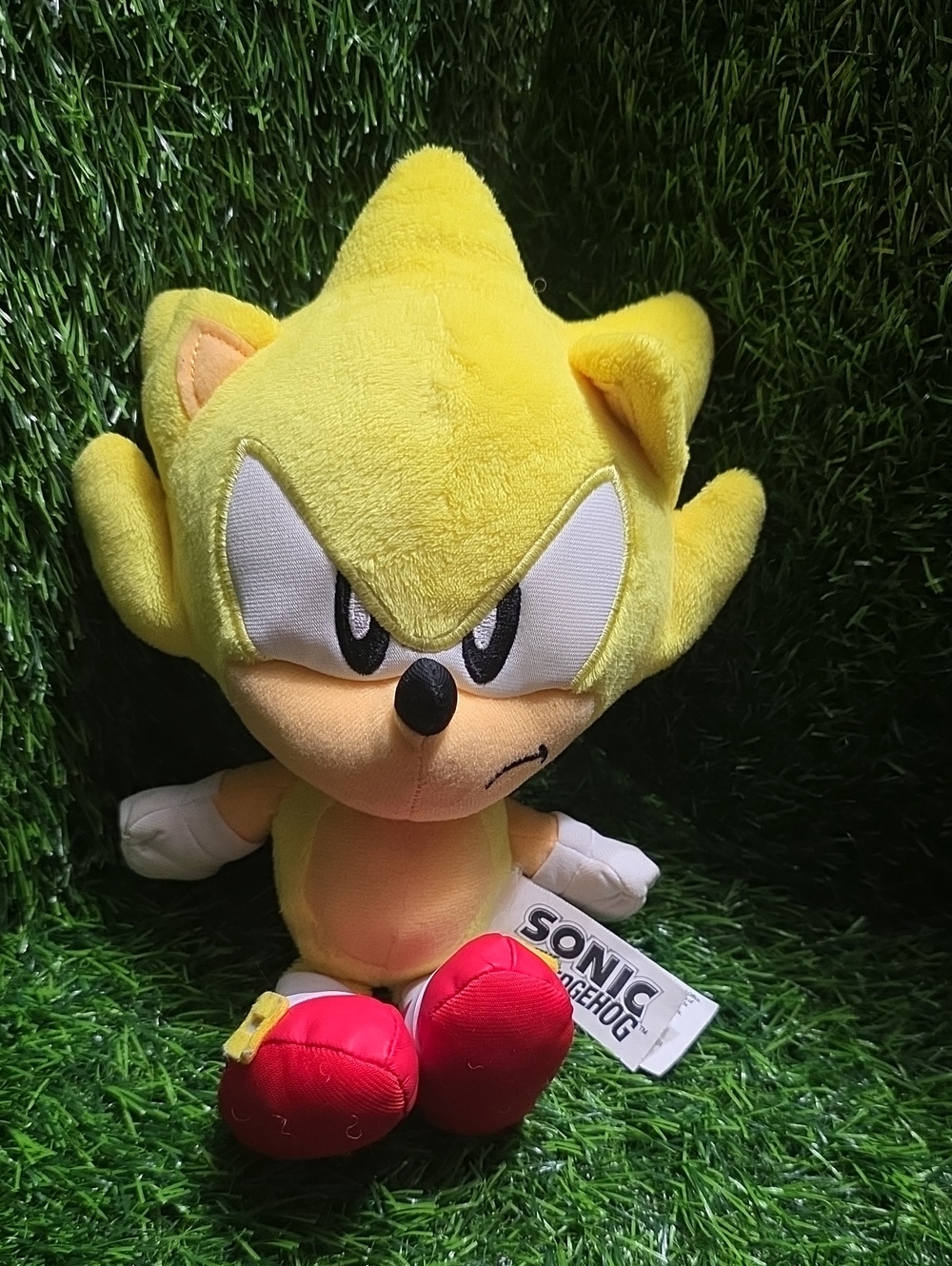 Super Sonic Plush 12" Sonic The Hedgehog
